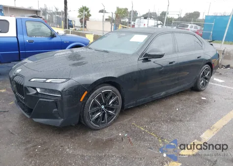 2024 BMW I7 Edrive50 z USA, uszkodzony, nr VIN WBY43EJ03RCP95673